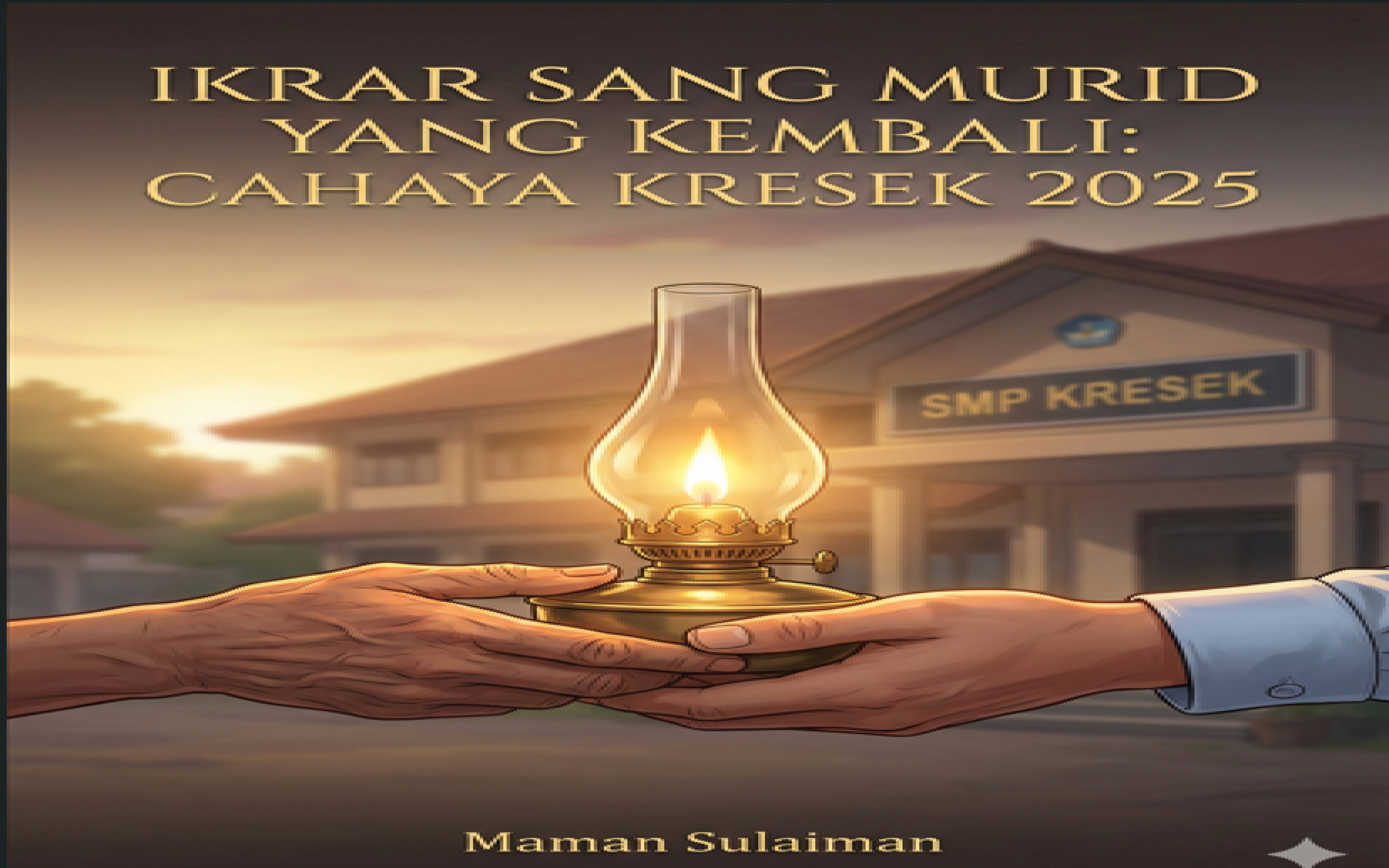 IKRAR SANG MURID YANG KEMBALI: CAHAYA KRESEK 2025 - KARYA: MAMAN SULAIMAN, M.Pd